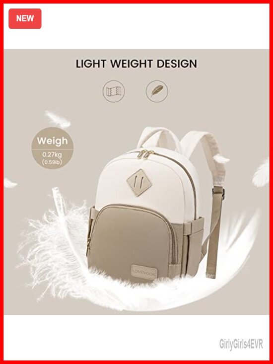 Lightweight Waterproof Nylon Mini Backpack with Multiple Pockets main image 4